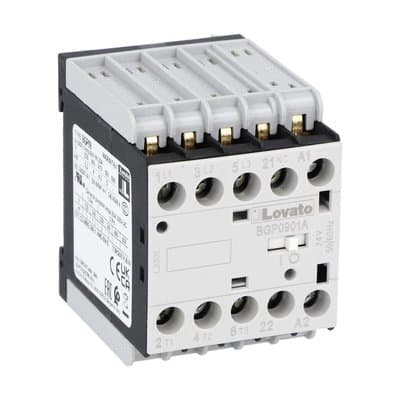 LOVATO LOV11BGP0901A04860 CONTATTORE 3P+1NC 9A AC3 PIN RETRO