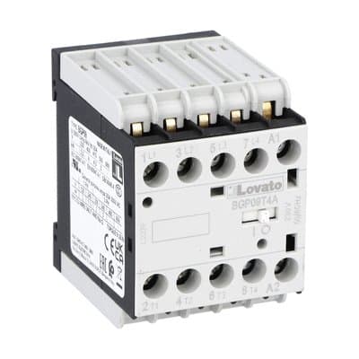 LOVATO LOV11BGP09T4A02460 CONTATTORE 4P NO 20A AC1 ATT. PIN RETRO