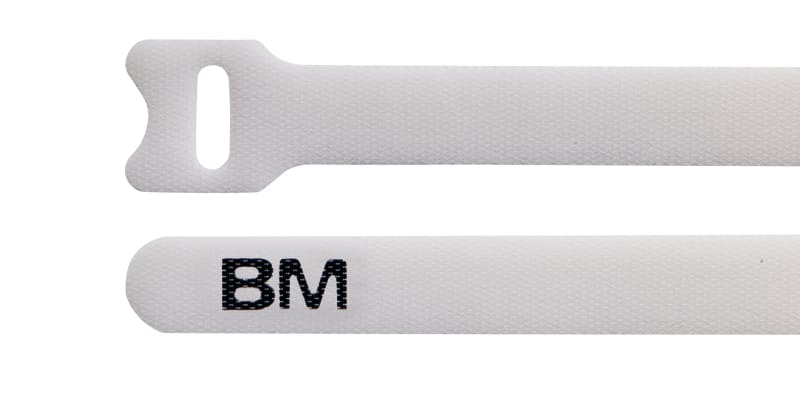 BM SPA BMMBV2319 FASCETTA IN VELCRO BIANCA 229X19