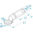 BM SPA - BMM70609 CAP BIMETALLO AL/CU 240DIN