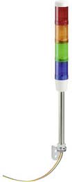SCHNEIDER ELECTRIC - SNRXVMB2RAGBSB Colonna luminosa senza buzzer + 4 elementi luminosi Ø45mm - 24 VAC/CC