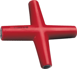 INTERCABLE SRL - INR121404 CHIAVE A CROCE 10X13X14X17MM ISOLATA