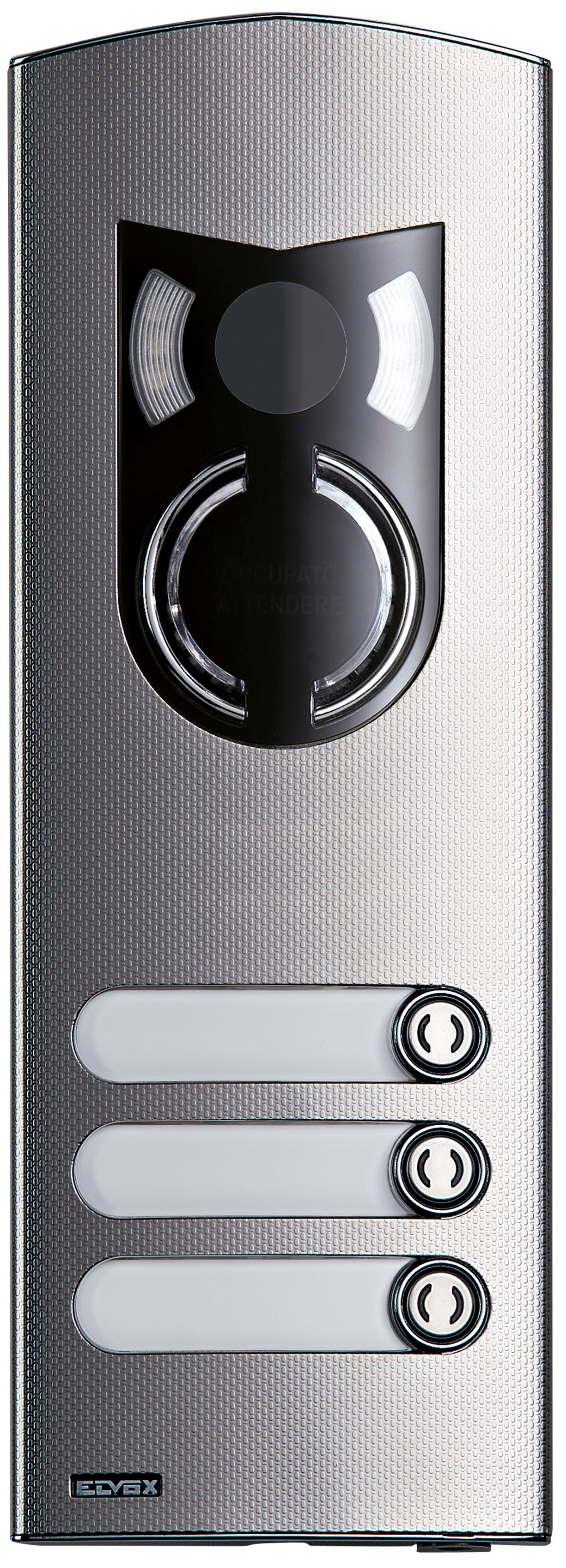 VIMAR SPA VIW1223 PLACCA A/V 2M IK10 3 TASTI ACCIAIO
