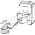 EATON EAO158048 NZM1-XHB-DA-AS SUPPORTO PER MANIGLIA NA
