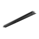 IDEAL LUX SRL IUX123301 ROSONE LINEARE 3 LUCI NERO