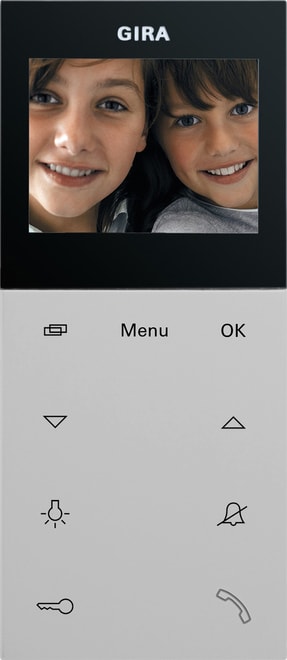 GIRA - GIR1239015 VIDEOCITOFONO INTERNO SI PLUS SYSTEM 55