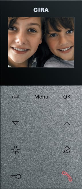 GIRA - GIR123926 VIDEOCITOFONO INTERNO SI PLUS SYSTEM 55