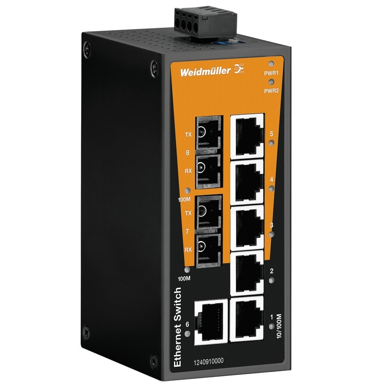 WEIDMULLER WEI1412110000 IE-SW-BL08-6TX-2SCS