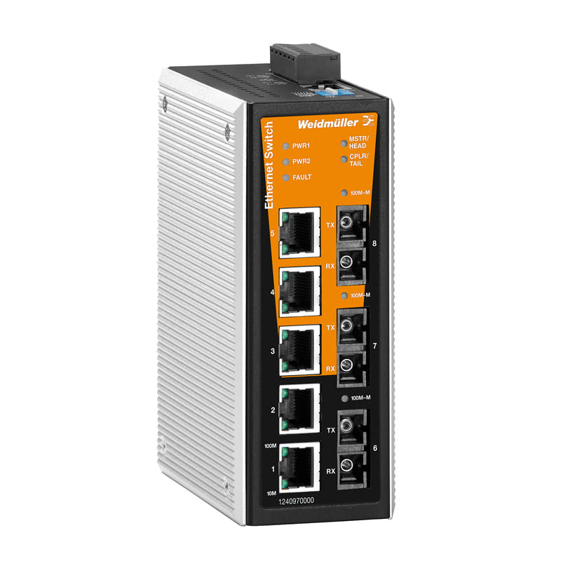 WEIDMULLER WEI1345240000 IE-SW-VL08MT-5TX-1SC-2SCS