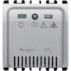URMET SPA UTD10661AL RILEVATORE GAS/GPL RELE 2M AL