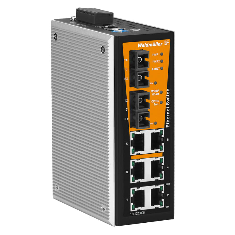 WEIDMULLER WEI1344770000 IE-SW-VL08MT-6TX-2SC
