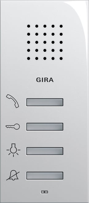GIRA GIR125003 Wohnungsstation AP System 55 Reinweiss