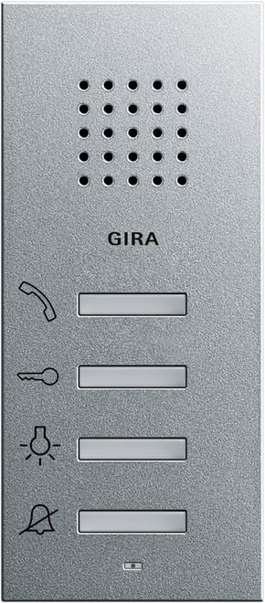 GIRA GIR125026 Wohnungsstation AP System 55 F Alu
