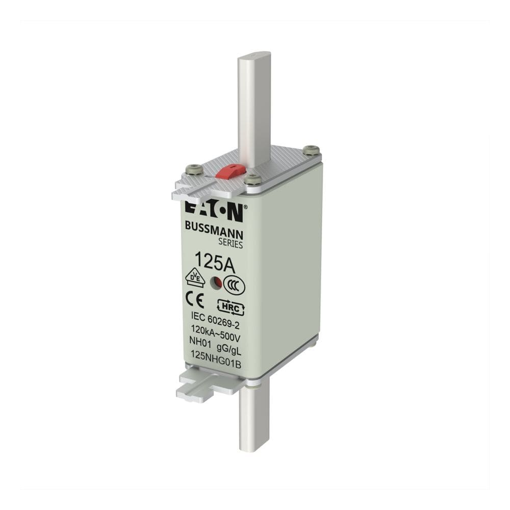 EATON EAO125NHG01B 125NHG01B NH01, GG-GL, 125A, 500VAC, PLA