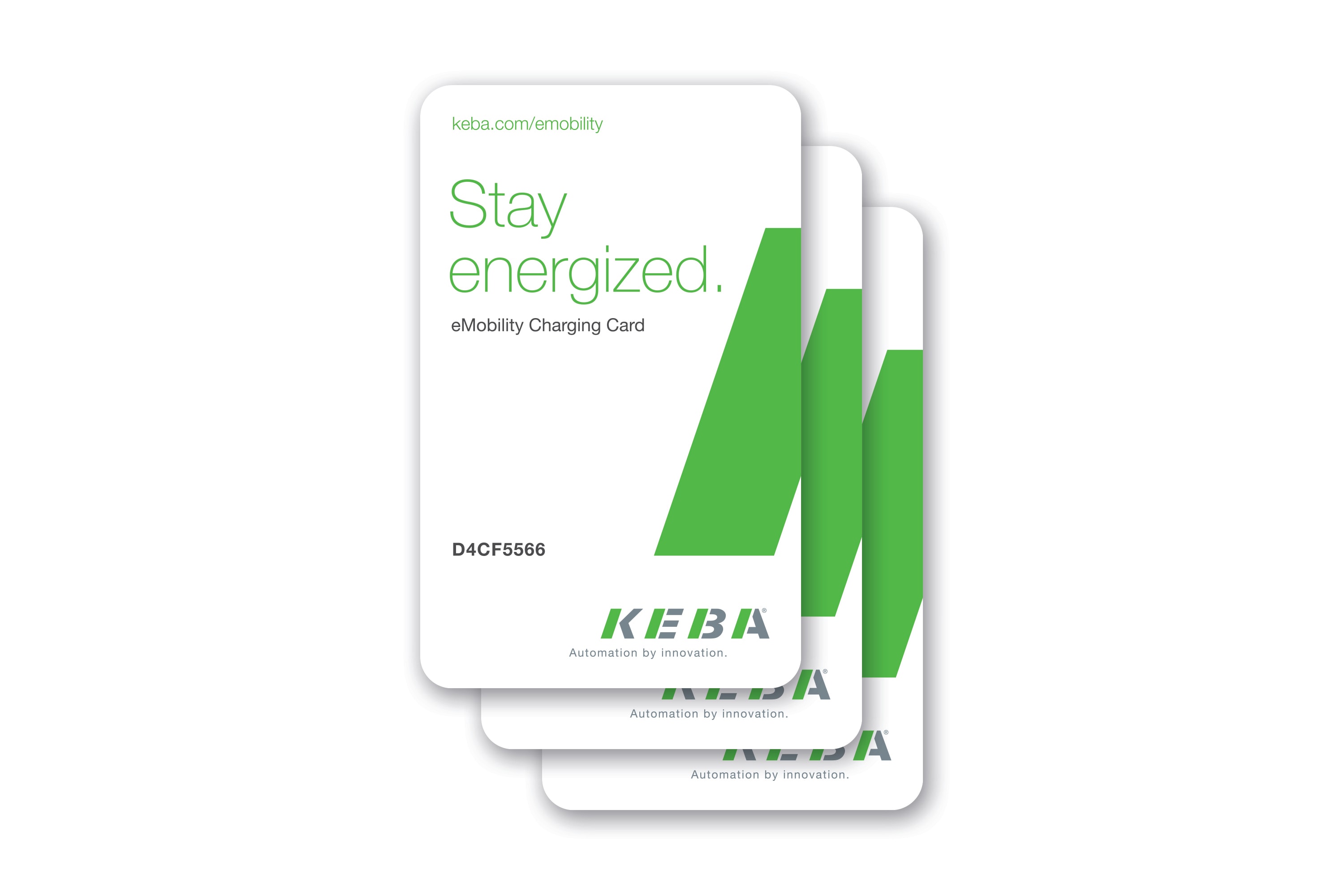KEBA ENERGY AUTOMATI - KEA127.939 RFID CARDS - KEBA DESIGN INKL. UID - 10