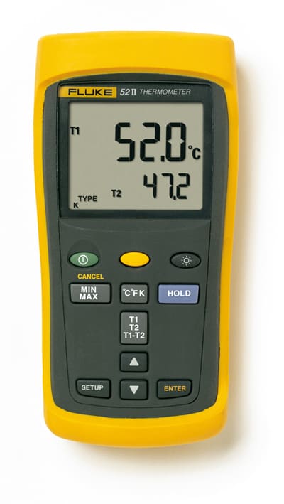FLUKE ITALIA SRL - FLK1281139 52-2 TERMOMETRO DIGITALE - 2 CANALI