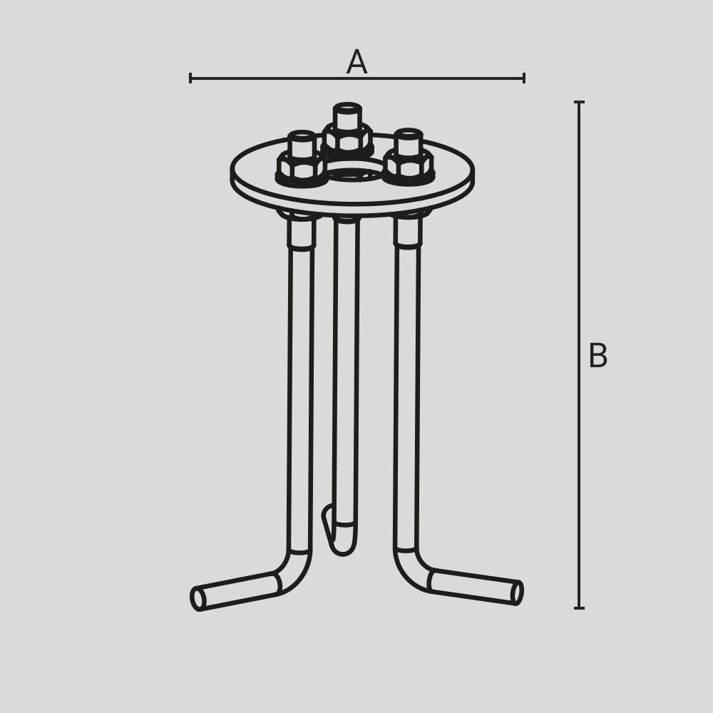 ARCLUCE SPA - ACL1099396X-16 PIASTRA CON TIRANTI BASSI MIKO
