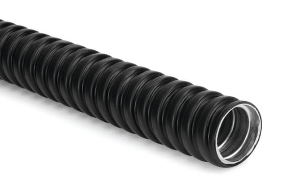HELLERMANNTYTON Srl HEE166-30703 CORRUGATO ACCIAIO RIVEST PVC BK 20MM PC