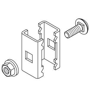 DIETZEL - DIE077679 Gitterbahnverbinder, doppel, 41x18 mm, i