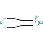 BM SPA - BMMGBS024MNE GUAINA IN MINIBOX 11D 2,4 mm COL. NERO
