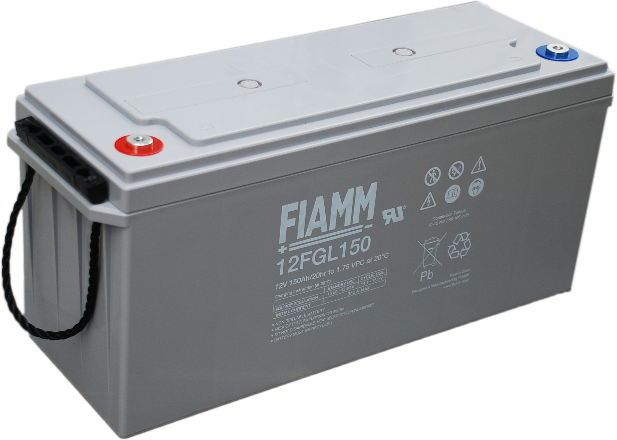 FIAMM ENERGY TECH. - FI112FGL150 BATTERIE LUNGA VITA VRLA AGM 12FGL150