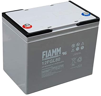 FIAMM ENERGY TECH. - FI112FGL80 BATTERIE LUNGA VITA VRLA AGM 12FGL80