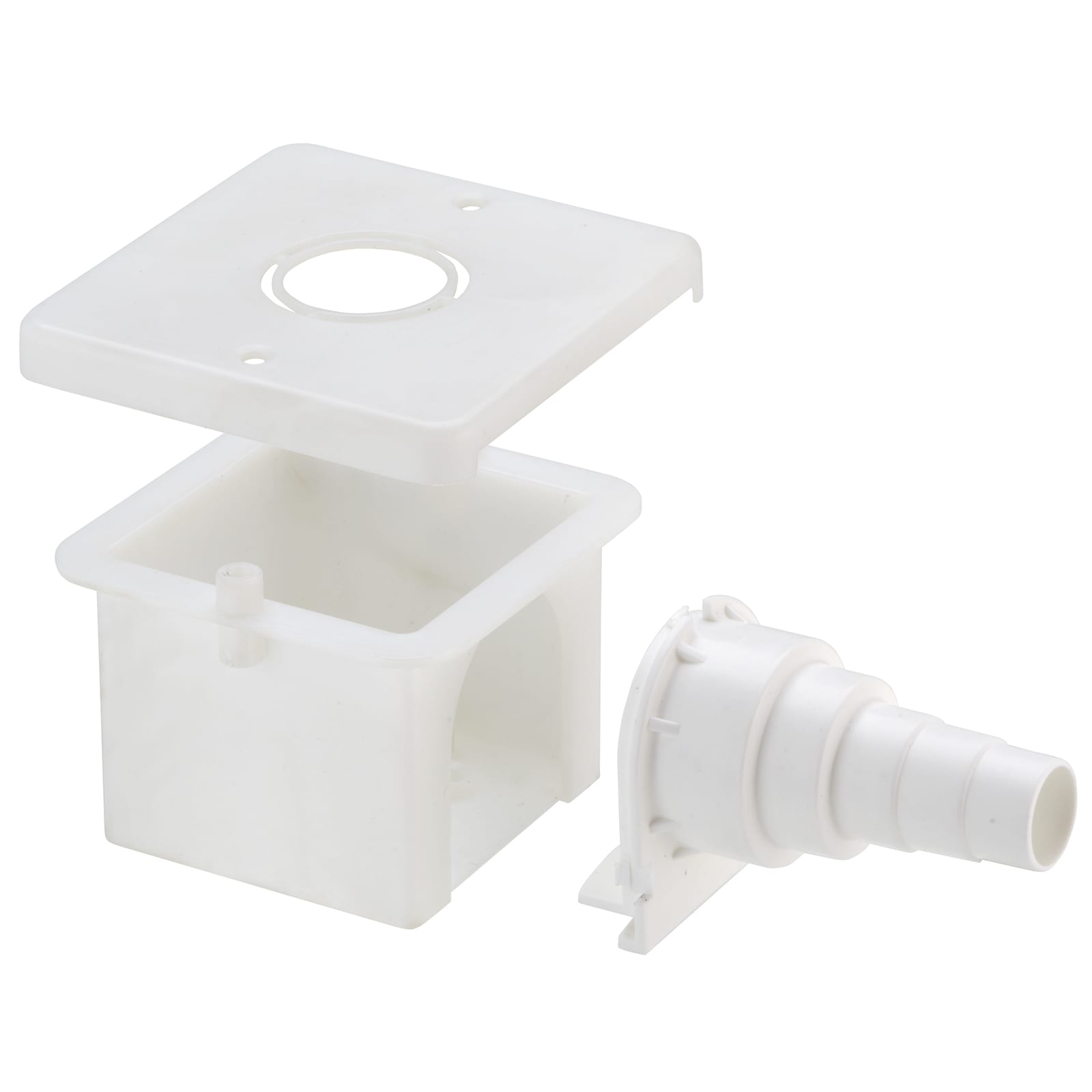 F.I.V. - FVR13010010 SCAT.INCASSO X GOMITO FLANGIATO A PINZ.