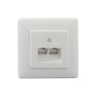 RUTENBECK - RUTN130 102 46 AnschluAdose UAE 2x8 (8) Up polarweiA