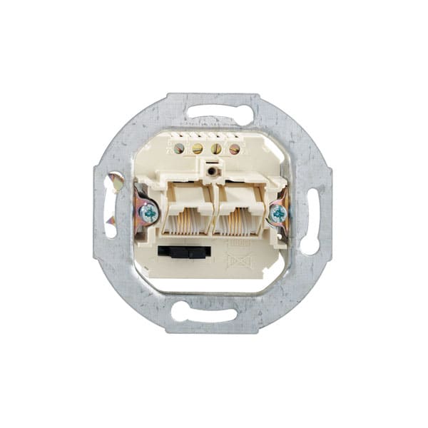 RUTENBECK RUTN130 104 40 ISDN Dose 2x4 polig mit schaltbarem Wide