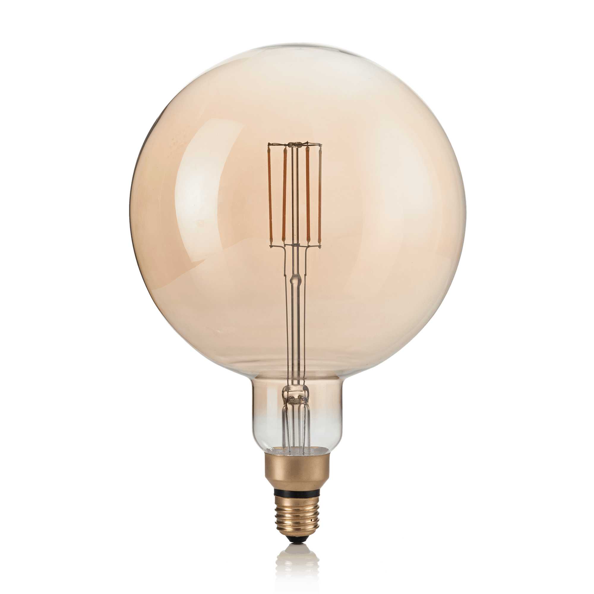 IDEAL LUX SRL - IUX130187 E27 GLOBO D195 04W 2200K CRI80 AMBRA