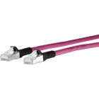 Metz - MEZ130845A002-E Patchkabel Kat.6A S/FTP halogenfrei LSHF