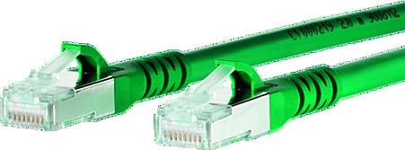 Metz - MEZ130845A555-E Patchkabel RJ45 Cat.6A AWG26S/FTP LSHF 1