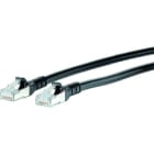 Metz - MEZ130845B000-E Patchkabel RJ45 Cat.6A AWG26S/FTP LSHF 2