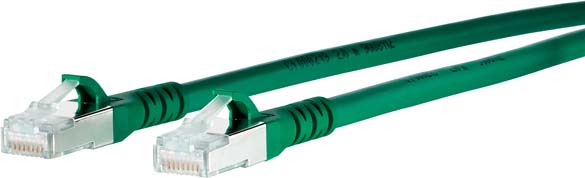 Metz - MEZ130845D055-E Patchkabel RJ45 Cat.6A AWG26 S/FTP LSHF