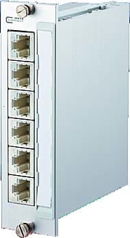Metz MEZ130857C-E E-DAT C6A 6 Port Patchfeld3HE 7TE LSA mo