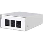 Metz - MEZ130861-0302KE Keystone AP-GehAuse 3 Port reinweiA me