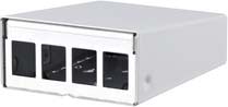 Metz - MEZ130861-0402KE Keystone AP-GehAuse 4 Port reinweiA me