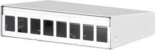 Metz MEZ130861-0802KE Keystone AP-GehAuse 8 Port reinweiA me