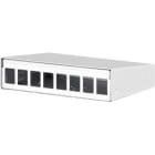 Metz - MEZ130861-0802KE Keystone AP-GehAuse 8 Port reinweiA me