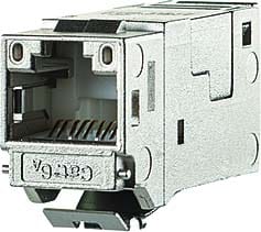 Metz MEZ130910KI E-DATmodul Kat.6A 1xRJ45 Modul TIA568A/B