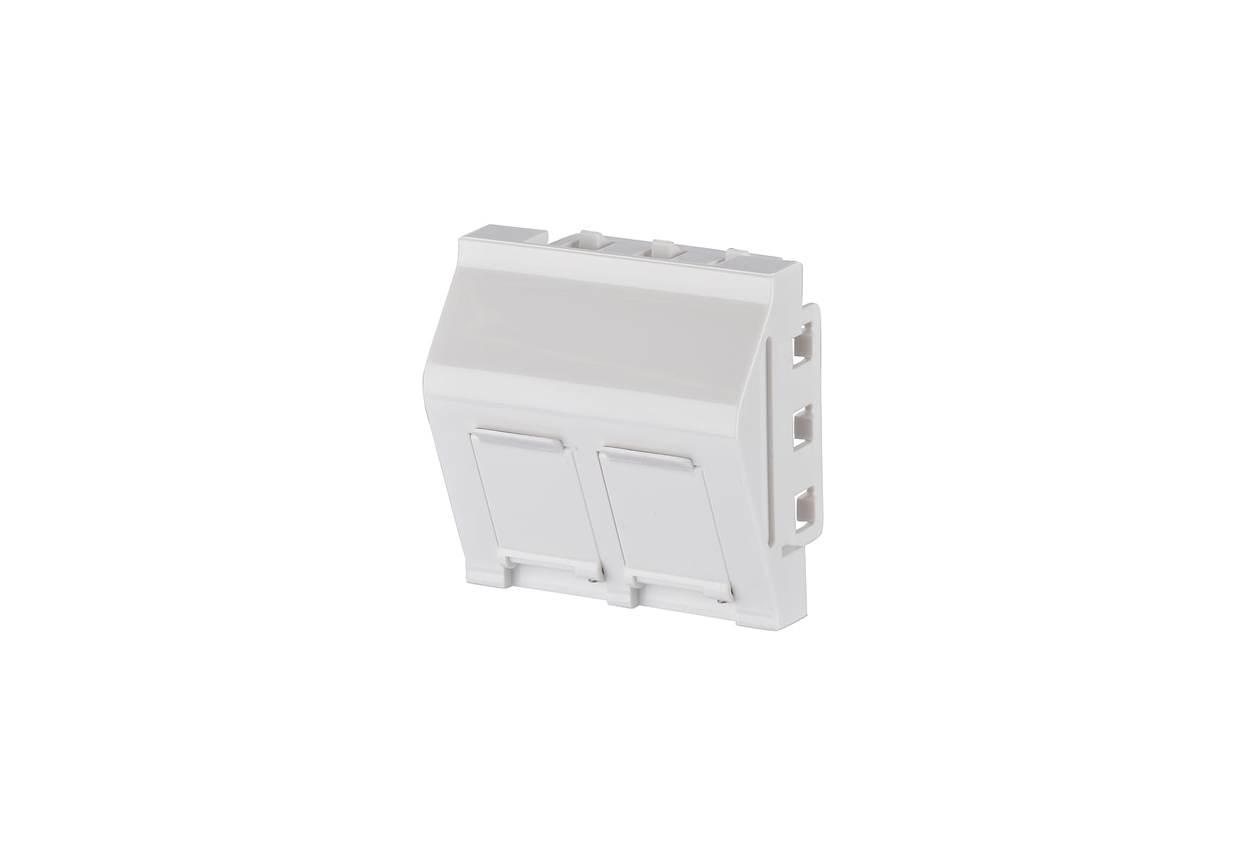 Metz MEZ130915J4502KE Keystone Anschlussdose 45x452 Port unbes