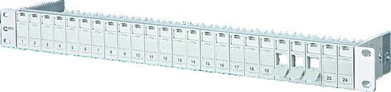 Metz - MEZ130920-00KE 19'' Modultr. K 1HE Alu/lichtg 24 Port R