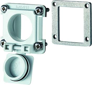 Metz - MEZ1309413203-E E-DAT Industry IP67 8(8) EbMlichtgrau f.