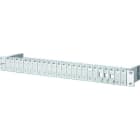 Metz - MEZ130A20-00-E Patchpanel 19'' 24Port 1HE leer lichtgra