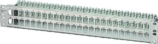 Metz - MEZ130A24-00-E 19''ModultrAger Keystone 1,5HE 48 Port