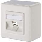 Metz MEZ130B10D10002-E Modul Anschlussdose AP 1 Port 43 mm rein