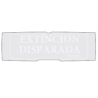 NOTIFIER ITALIA SR NOTP-PAN1-P-EXD-G PELL. EXTINCION DISPARADA FONDO GRIGIO