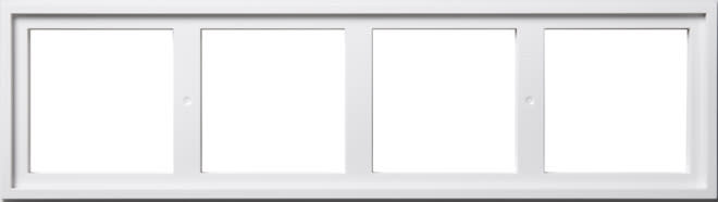 GIRA - GIR131403 ADATT.MONT. 4 MOD. GIRA E2 BNC PURO