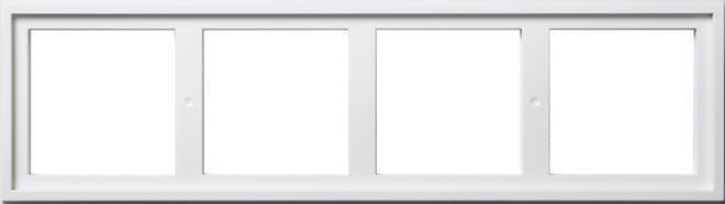 GIRA - GIR131403 ADATT.MONT. 4 MOD. GIRA E2 BNC PURO