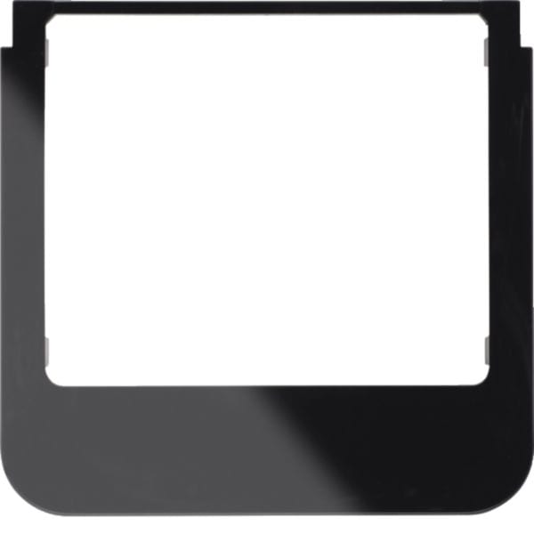 BERKER - BRK13192145 PLACCA WDT STONDATA IN PVC NERA LUCIDA